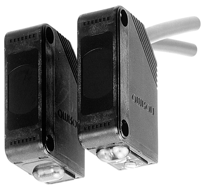 Dimensions Unit: mm (inch) Sensors Prewired Through-beam Models E3Z-T6A E3Z-T8A 8 (0.) 4.3 (0.7) Mode selector Sensitivity adjuster 5.5 (0.6) (.) 5.4 -M3 4-dia.