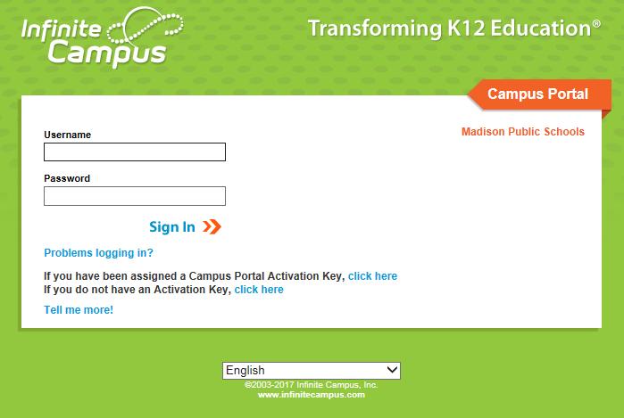 How to Login Visit the Madison Public School s website www.madison.k12.ct.