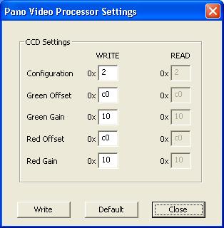 Screenshots: Video Processor Settings After Update