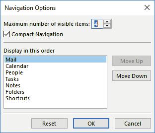 You can then click on a date or item in the list to open that item to the screen; alternatively, click the icon to move and open the Outlook module.