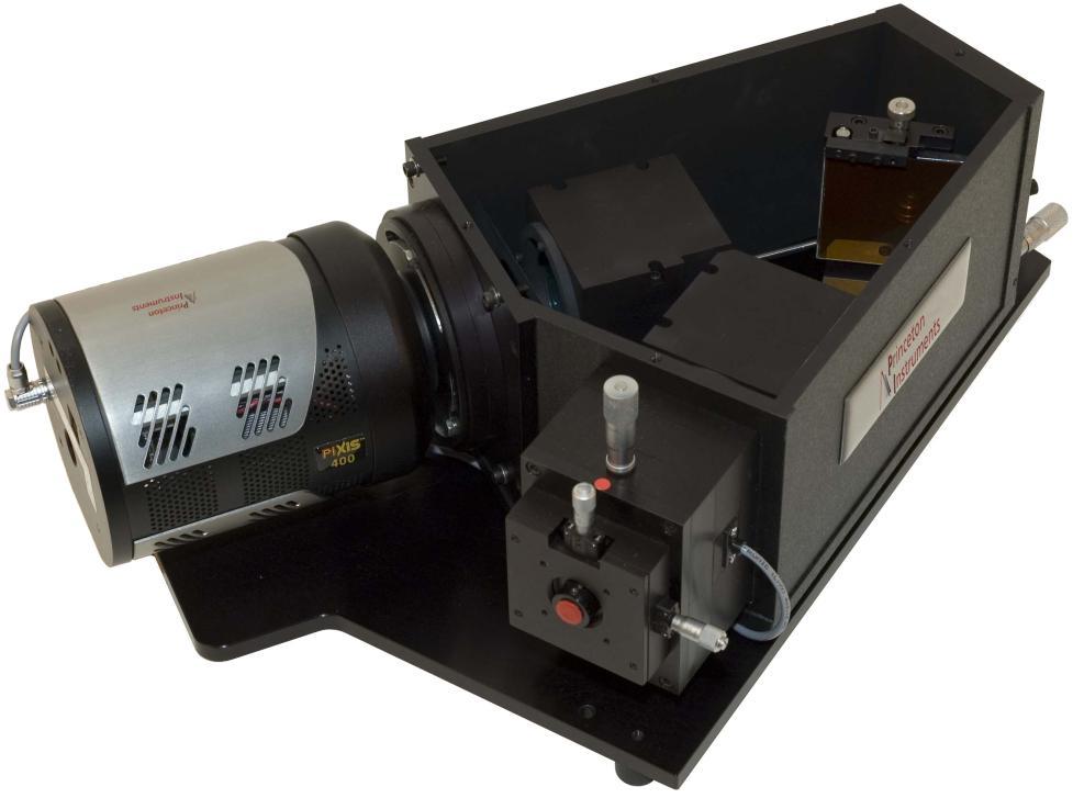 6 LS-785 High Throughput Lens Spectrograph User Manual Inside the LS-785 PIXIS CCD Detector Focusing Lens Grating