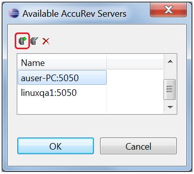 Note: If you are not already logged in to AccuRev, you are prompted to do so. The Checkout from AccuRev page appears. 4.