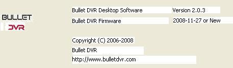 In the example below, the current location of the work folder is H:\Bullet DVR\ To change the destination path, click on the button and select the new work folder from your computer s hard drive.