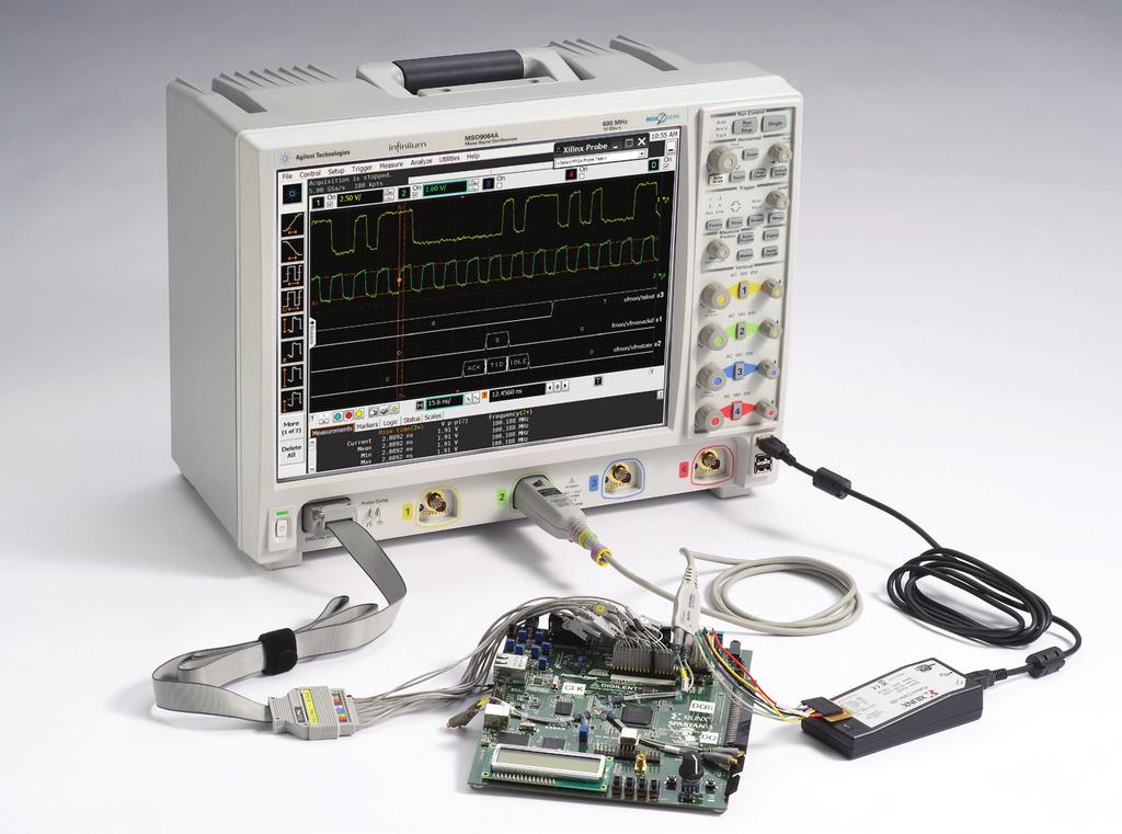Infiniium MSO8000, MSO9000A and MSO 9000 H-Series N5397A FPGA Dynamic Probe for Xilinx Data Sheet The challenge You rely on the insight a MSO (mixedsignal oscilloscope) provides to understand the