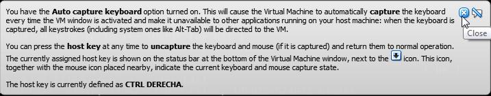 Step 5: Running the virtual machine To run the machine, press the Start button as shown in the following picture.