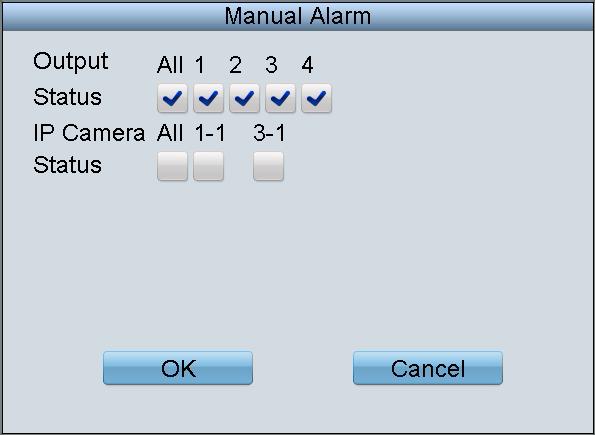 same settings, choose the camera and click Copy. You can also select All to copy the current settings to all cameras.