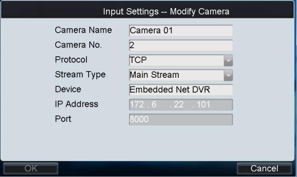 The list has displayed all device cameras which can be controlled by the current login user.