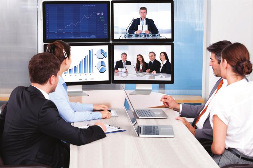 v-concert Cloud Based Video Services ENTERPRISE VIDEOCONFERENCING WITHOUT THE BIG INVESTMENT Empower your teams with more video meeting options.