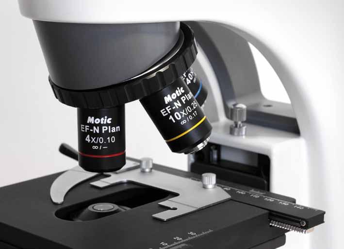 BA210 BASIC BIOLOGICAL Microscope Motic s BA210 is designed for both educational and teaching environments from basic life sciences to medical applications.