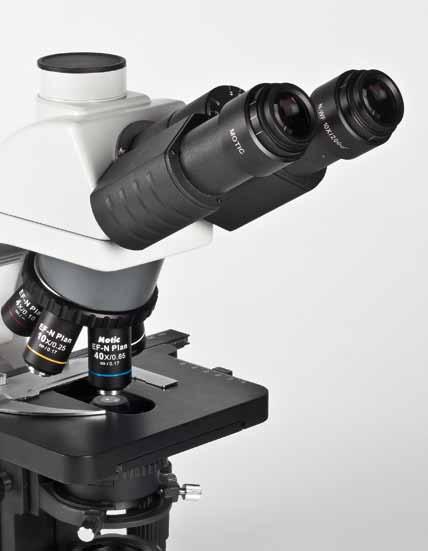 Eyepiece Tubes Designed with an ergonomic viewing angle of 30º and incorporating an interpupillary distance of 48-75mm, the BA310 observation tubes guarantee fatigue-free viewing for hours.