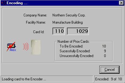 When ready, press Encode button to start encoding. (Figure 5.2) While it is encoding, user has option to cancel the process.