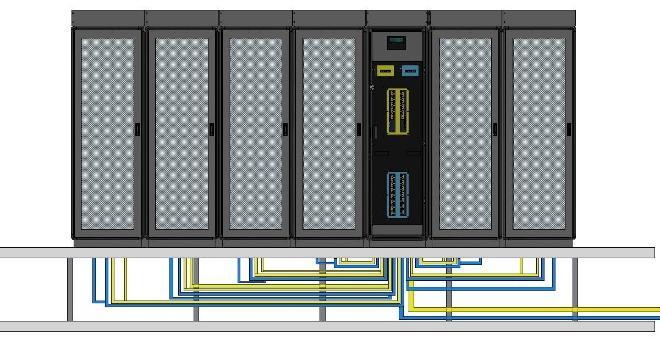 Cabling Cost Reduction Options The biggest cost in running or installing the electrical circuits to the cabinets in a data center is the labor.