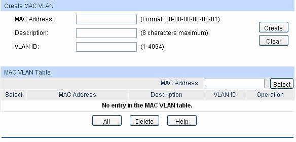 the description for the VLAN. Meanwhile, specify its member ports. 3 Modify/View VLAN. Optional. On the VLAN 802.