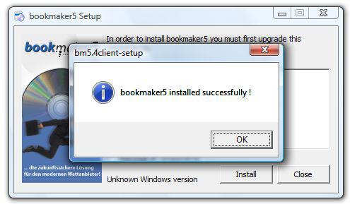 QUICKSTART MANUAL 07. Confirm the message about the successful installation with OK. 08.