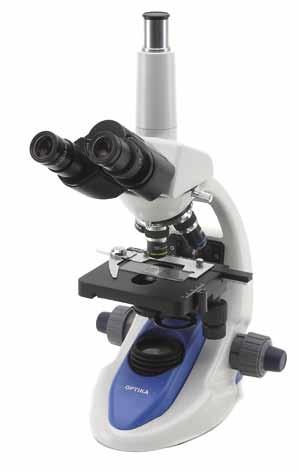 The B-190 series is the answer of OPTIKA Microscopes to the challenge of the future in the teaching field. B-191 Monocular microscope, 1000x. B-191s Monocular microscope, 600x.