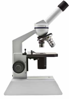 ECOVISION Series Monocular biological microscopes designed especially for students attending primary and secondary schools. The metal structure combines sturdiness and ease of use.