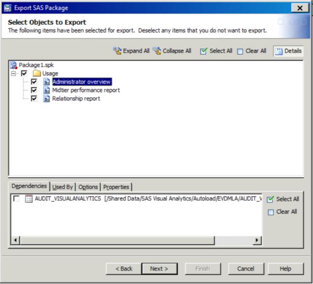 Figure 2. Content promotion steps EXPORT To start the export process, log on to the SAS Visual Analytics 7.3 SAS Metadata Server using SAS Management Console.