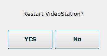 Functional description 33 Picture 51. Restart button. After pressing Restart button, a query will appear, asking if you want to restart VS.