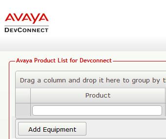 The product list for the configured location is