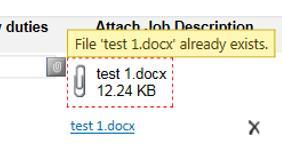 You can attach an additional document by selecting the Click here to attach a file again and you will see the