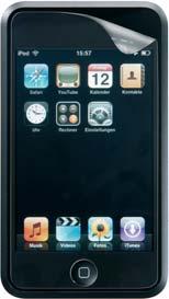 26137 Silicon Skin Case for ipod touch 2G / 3G, black - Anti-dust finish IPOD TOU2 HC ctn