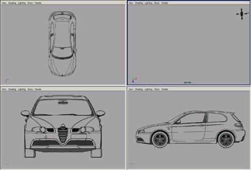 How to model a car body in T-Splines My name is and I ll show you how to model complex cars like the Alfa Romeo 147 gta using the T-Splines Maya plugin and various techniques.