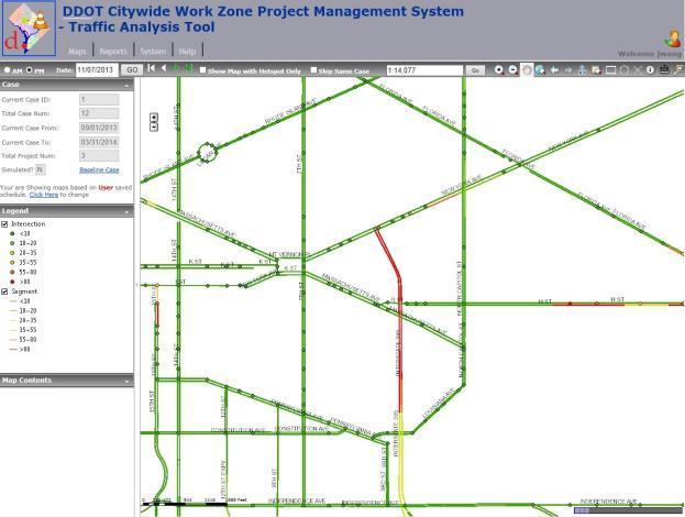The Approach: Traffic Analysis Tool Delay Map Intersections