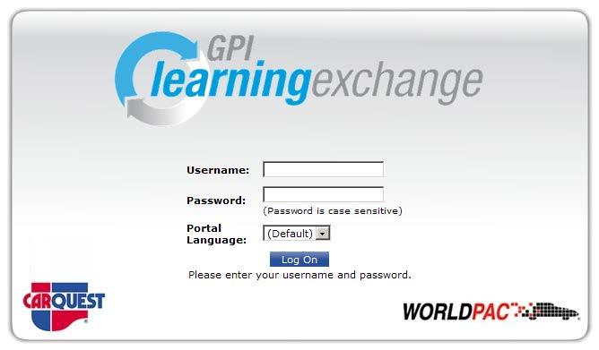 Accessing the GPI Learning Exchange 1. Click Access the GPI Learning Exchange in the Teammate Self- Service Navigator. 2.