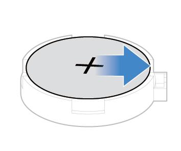 5. Replace the coin-cell battery. Figure 54.
