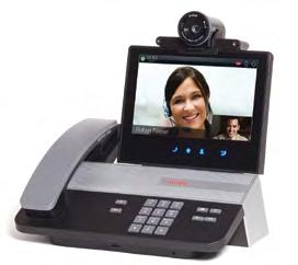 Software and Applications User Interface Enhanced user interface shared with Avaya Communicator 2.