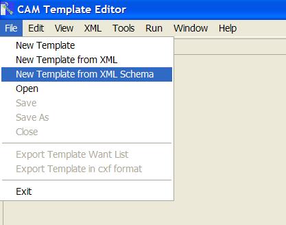 Step 1 & 2 Pick the XSD schema to ingest Choose File /