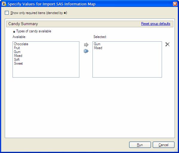 Information maps in both the SAS Add-In for Microsoft Office and SAS Enterprise Guide now support