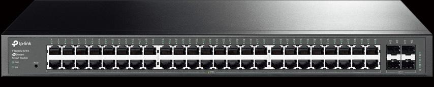 T1600G-52TS(TL-SG2452)/T1600G-52PS(TL-SG2452P) Highlights -Gigabit Ethernet connections