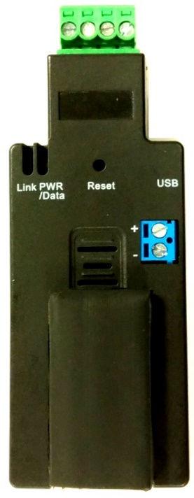 ~27VDC RJ-45 Top view RS-485 RS-422 Rear Side 2. Start to use the adapter 2.1 2.
