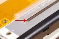 4. DO NOT close the Printhead Latch at this time. First, open the clamshell with both hands.