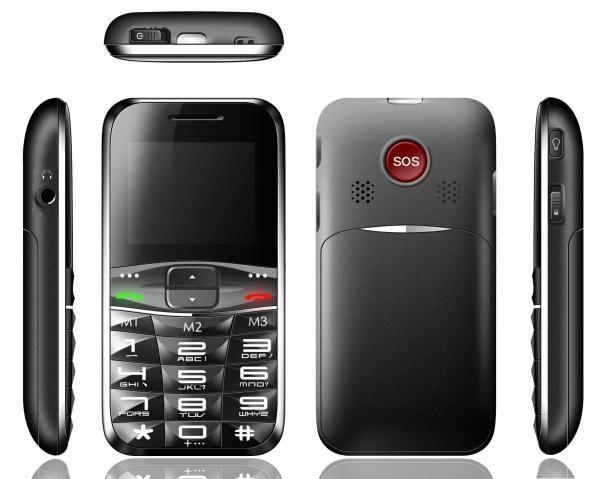 MB-200 easy Chipset: PMB 7880 display: 2 TFT 64K color Built in torch Big buttons Big speaker Emergency button SMS HAC