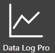 The Data Log Lite button displays when you attach a gauge. Data Log Lite is the free version of data logging. It has no options.
