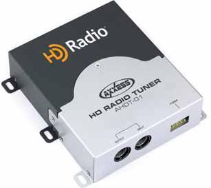 Add HD Radio :OEM Radio Interface What You Need for Complete Install: AHDT-01 HD Radio Tuner AHDI-D01 HD Radio Domestic Interface or AHDI-I01 / AHDI-EU1 HD Radio Import Interface + + HARNESS See Next