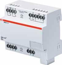 ABB i-bus KNX BCI/S 1.1.1 Boiler/Chiller Interface Description of product The boiler/chiller interface is a modular DIN rail component that acts as an interface to the heating/cooling system generator.