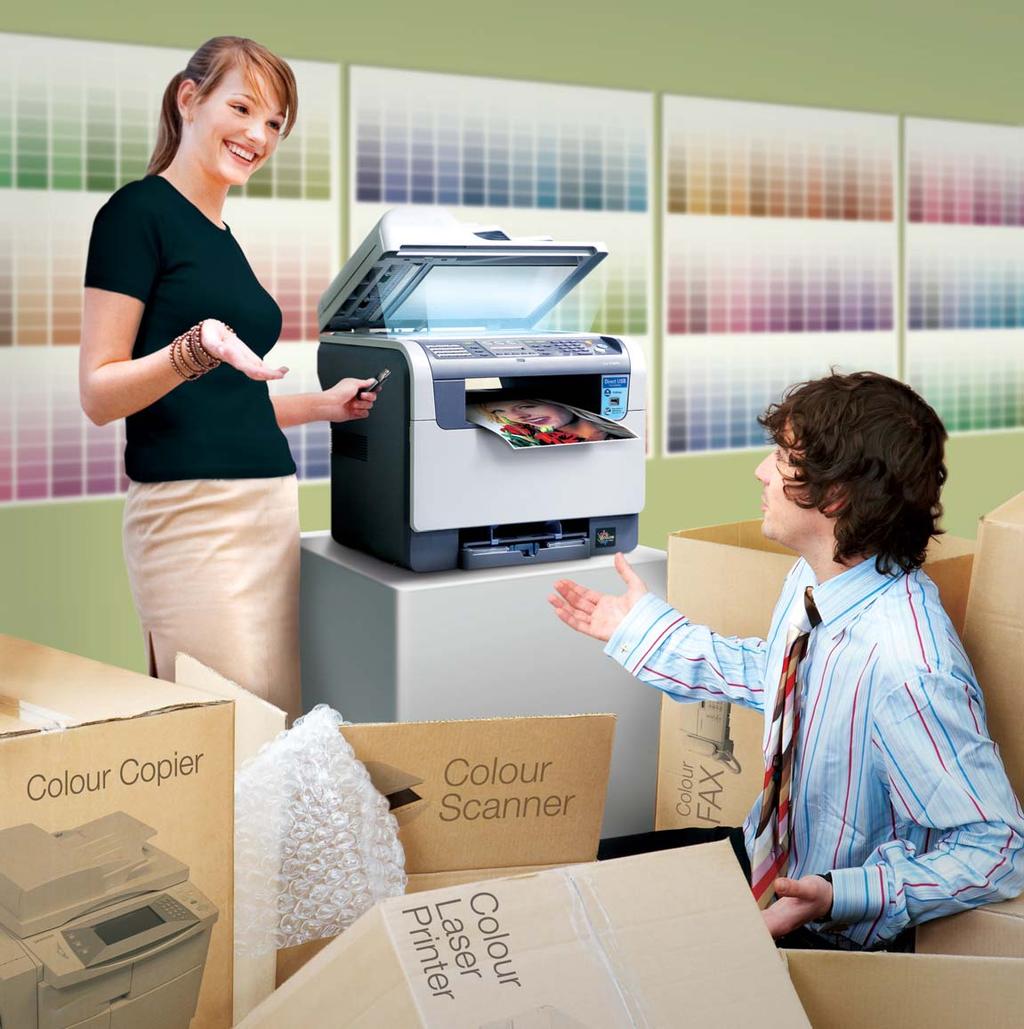 imagine everything simple in colour Imagine an all-in-one colour solution for your business.