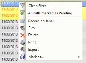 icon next to the active tab title; this icon tells you that a filter is applied to the list Figure 53: Tabs showing there is a filter applied to the list You can apply multiple quick filters to