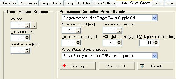 4.3 SPI - speed settings The 'SPI speed' should be set up before any programming operation can take place. 4.