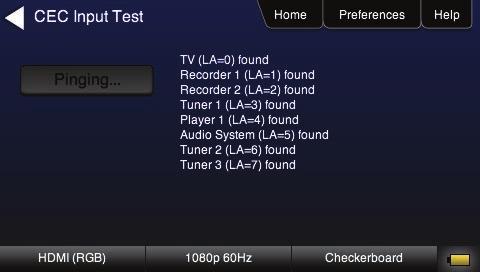 HDMI Network Analyzer Features (Optional) HDCP Testing Run an HDCP functional test connected directly to an HDMI
