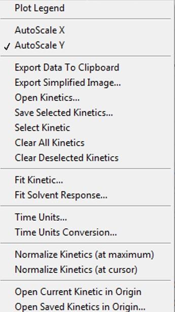 csv) and copies data into Representative Kinetics file. Both files have the same format described in Appendix (page 53).