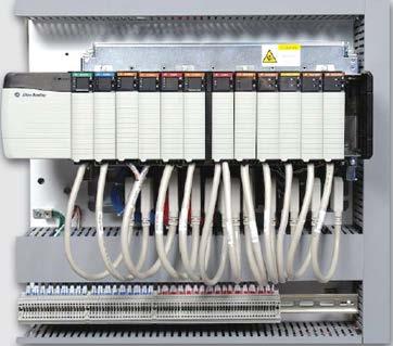 drill new holes in the control panel I/O Wiring Conversion system: Typically saves 10 hours