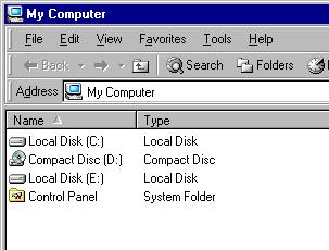 Right-click the [My Computer] icon on the Desktop and select [Properties] from the displayed context menu.