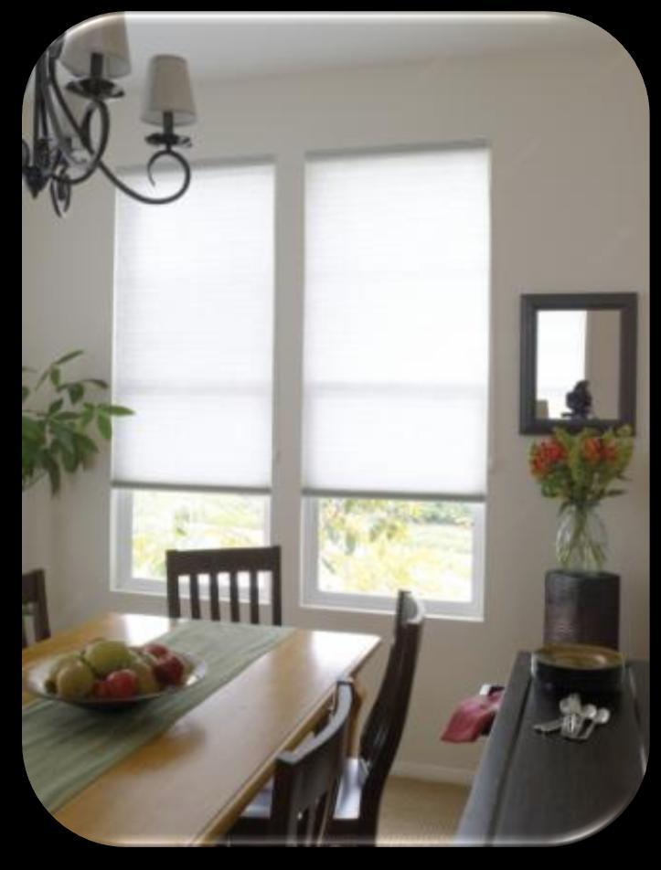 Cellular Shades Review of This Modules Key Issues Innovative Solutions to Add Value for your Customer Always assess customers budget/decorator goals Custom blind not ready made blind allows for a