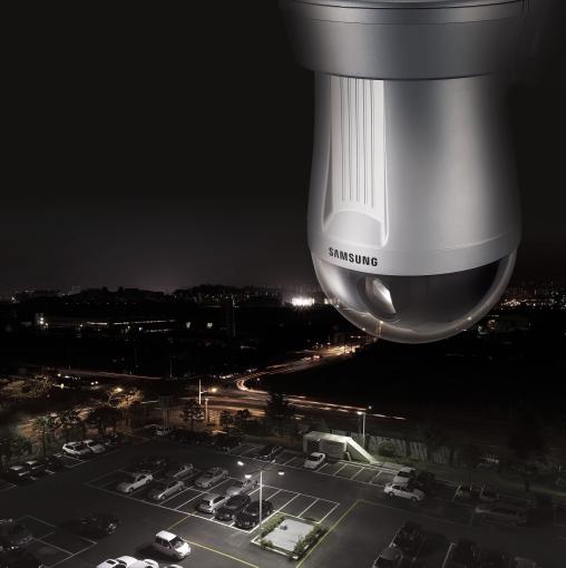 Dynamic 30X Speed Dome shines, even in the dark SPD-3300 imagine 30X Dynamic Zoom beyond Darkness The SPD-3300 is a 30X speed dome camera that employs Samsung Techwin SVIII DSP chipset with superior