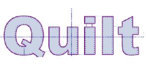 Appliqué & CutWork Lettering Open a New File/Blank File Select File> New. In the Wizard, open the Embroidery Normal category and select None. Click Next. Place a radio dot in front of New Graphic.
