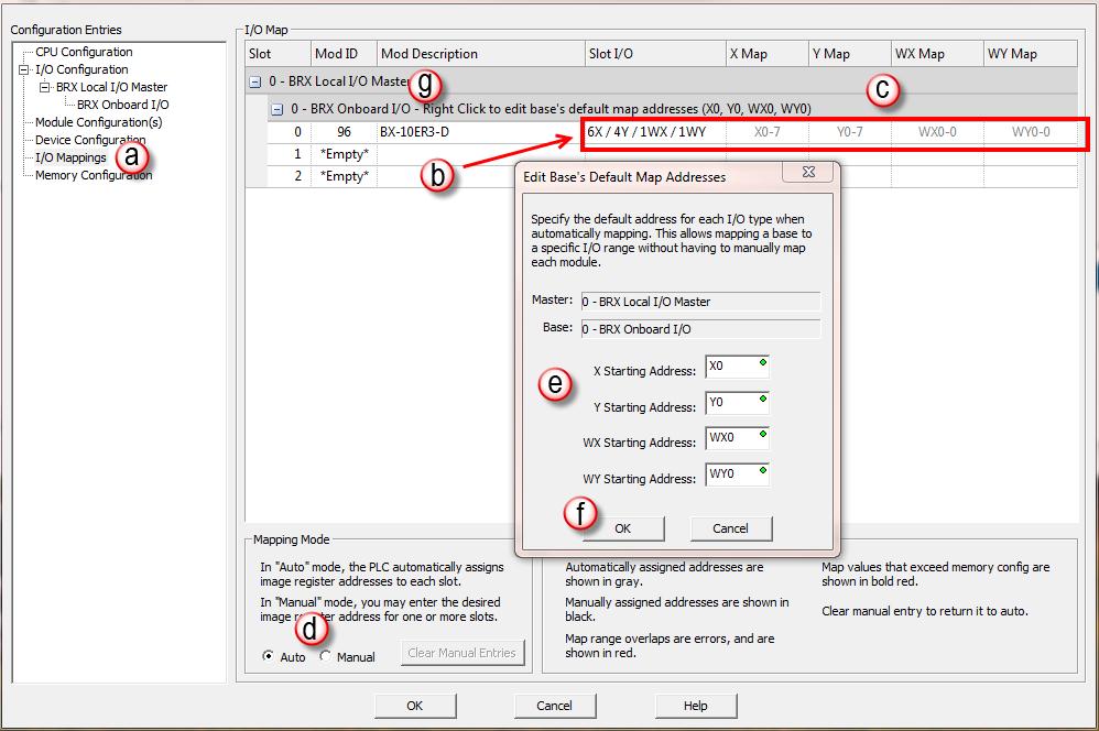 hapter : RX o-more! esigner Getting Started lso if the highlighted section can be configured you can click in the highlighted area and a configuration screen will pop up.